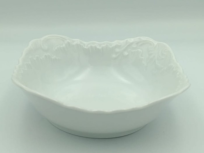 Salaterka kwadratowa 14 cm Ćmielów - Rococo 0001 bez loga