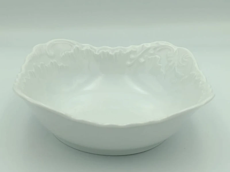Salaterka kwadratowa 14 cm Ćmielów - Rococo 0001 bez loga