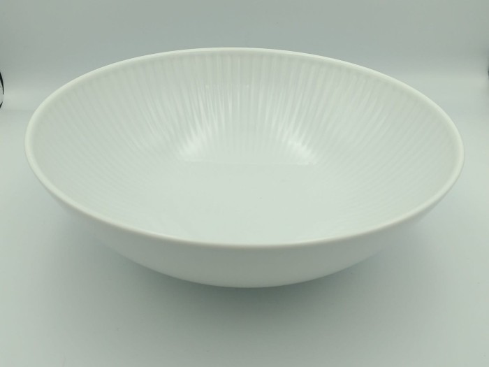 Salaterka 26 cm Chodzież- Dalia biała C001