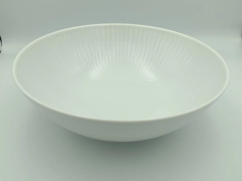 Salaterka 26 cm Chodzież- Dalia biała C001