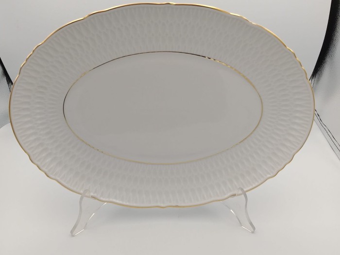 Półmisek 34 cm Ćmielów - Sofia 3604 Złoto