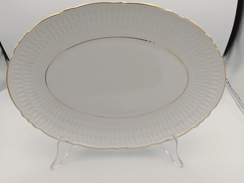Półmisek 34 cm Ćmielów - Sofia 3604 Złoto