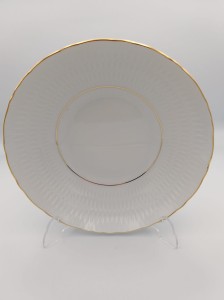 Talerz głęboki 22 cm Ćmielów - Sofia 3604 Złoto