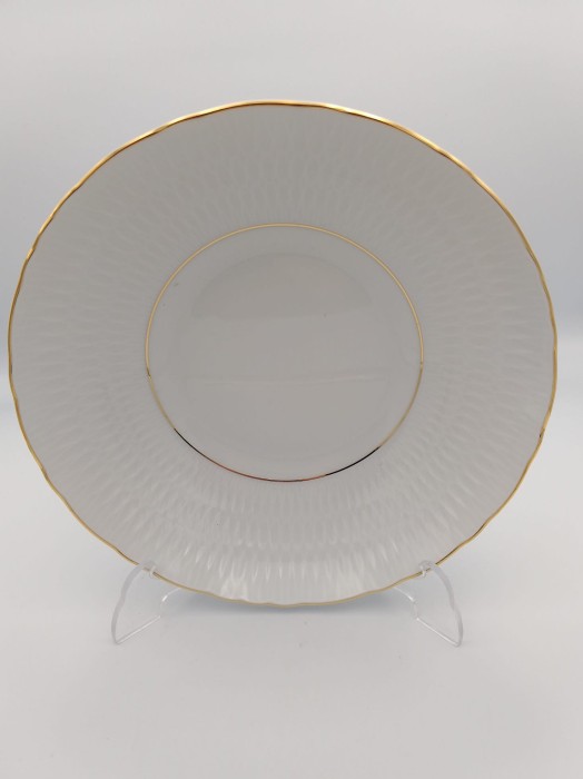 Talerz głęboki 22 cm Ćmielów - Sofia 3604 Złoto