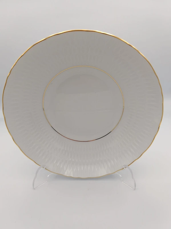 Talerz głęboki 22 cm Ćmielów - Sofia 3604 Złoto