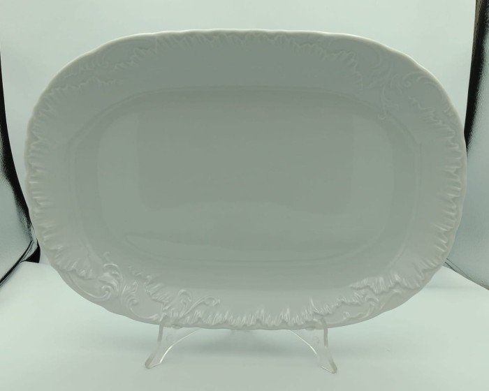 Półmisek owalny 33 cm Ćmielów - Rococo 0001