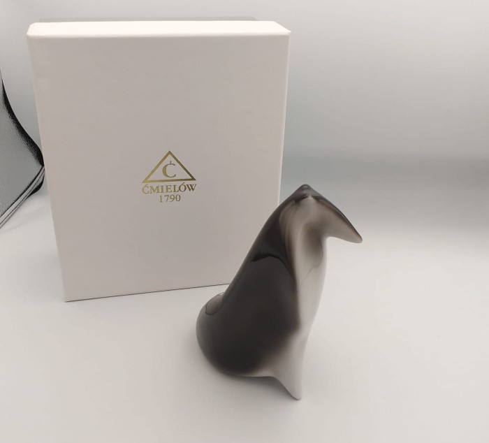 Ćmielów Owczarek Collie Figurka Porcelana