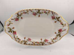 Półmisek 33 cm Chodzież - Iwona B013 ZŁOCONA RÓŻA
