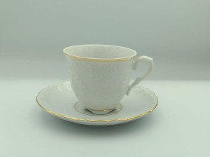 Filiżanka espresso Rococo 3604 o pojemność 100 ml ze spodkiem
