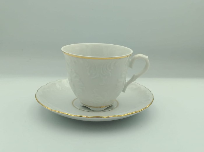 Filiżanka espresso Rococo 3604 o pojemność 100 ml ze spodkiem