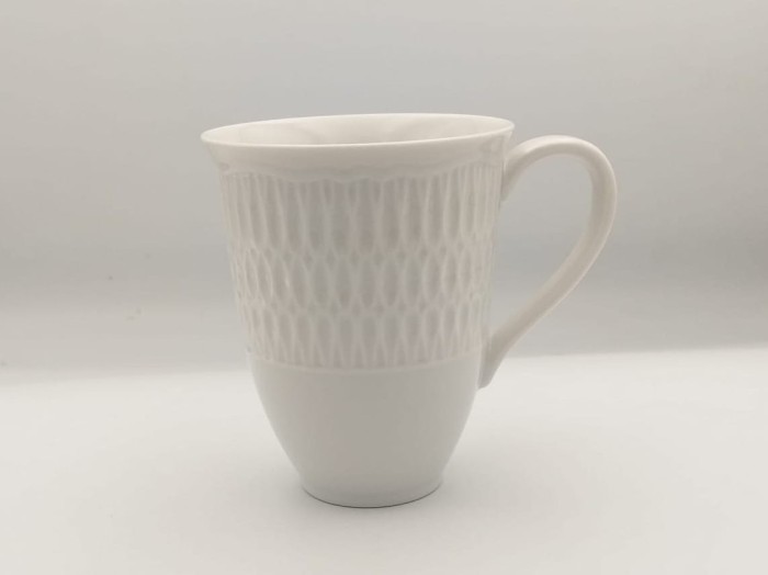 Kubek 300 ml Sofia biała 0001