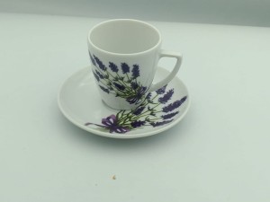 Filiżanka espresso ze spodkiem 100ml  Lawenda 5979