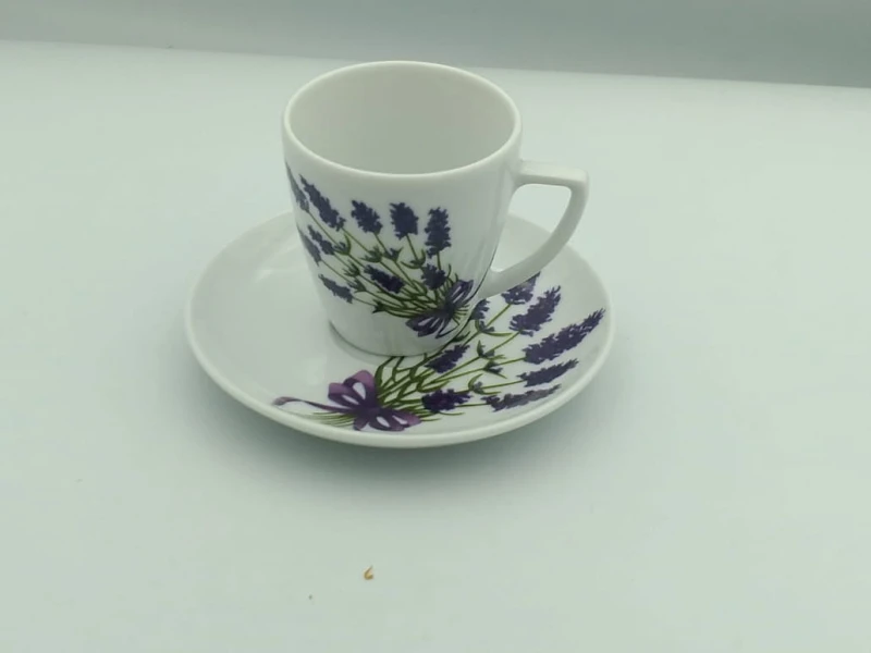 Filiżanka espresso ze spodkiem 100ml  Lawenda 5979