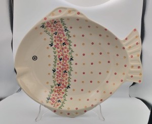 SALATERKA OKRĄGŁA RYBA WIELKA KK02