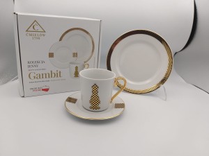 Zestaw do kawy dla 1 osoby 3 el. Jenny Gambit Król GX11