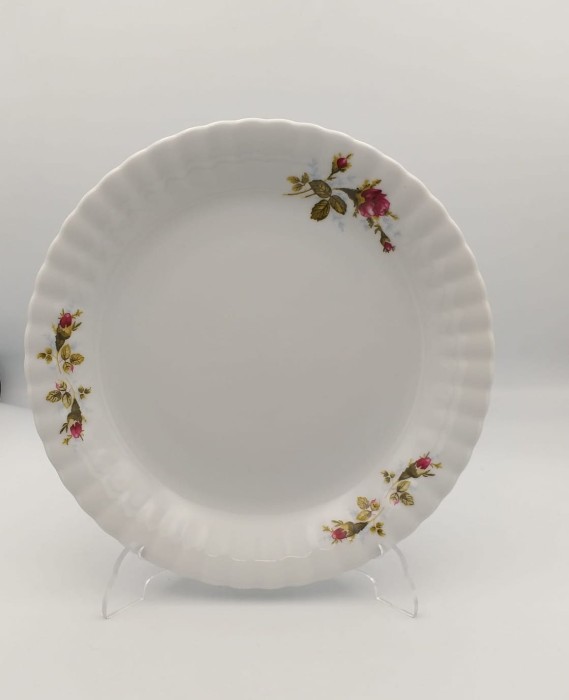 CHODZIEŻ Talerz płytki 24 cm Iwona Chodzieska Róża B026