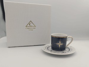 Filiżanka espresso100 ml ze spodkiem Jenny Marina GX54