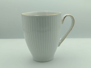 KUBEK 420ML DALIA 3612 złota linia