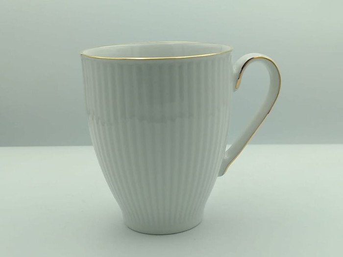 KUBEK 420ML DALIA 3612 złota linia
