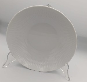 Talerz głęboki 22 cm Sofia biała 0001