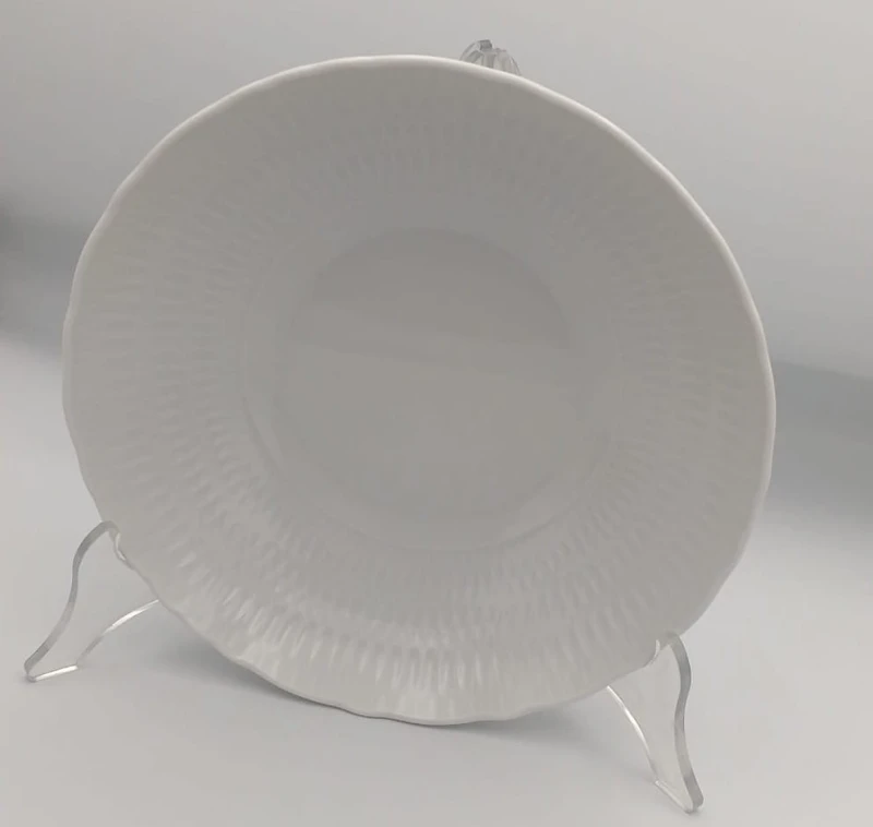 Talerz głęboki 22 cm Sofia biała 0001