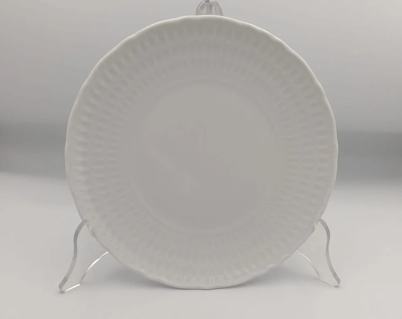Talerz płytki 21 cm Sofia biała 0001