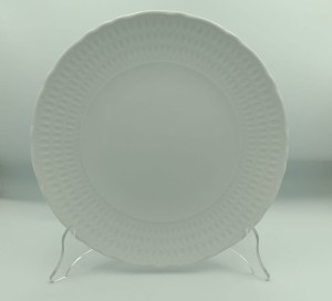 Talerz płytki 26 cm Sofia biała 0001