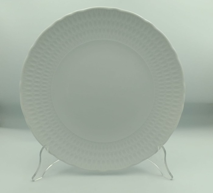 Talerz płytki 26 cm Sofia biała 0001