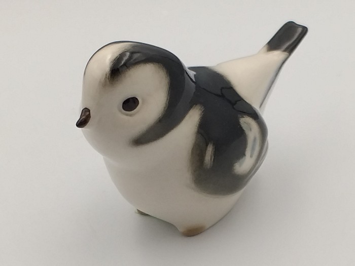 FIGURKA PORCELANOWA Ptaszek