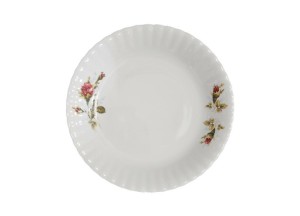 Talerz płytki 19 cm Iwona Chodzieska Róża B026 CHODZIEŻ