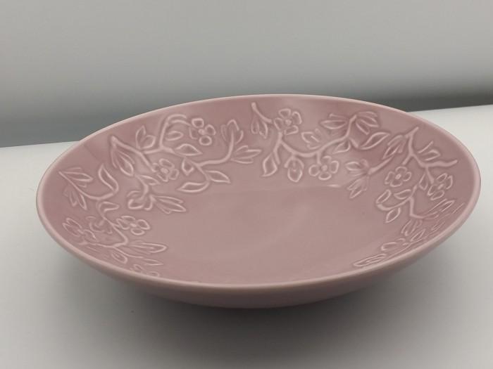 Lubiana talerz głęboki 215mm Hanami jagodowy