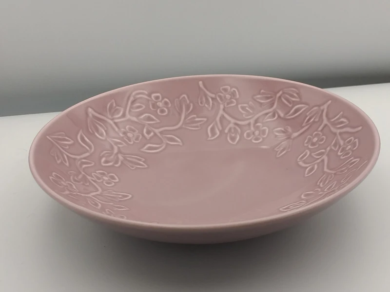 Lubiana talerz głęboki 215mm Hanami jagodowy