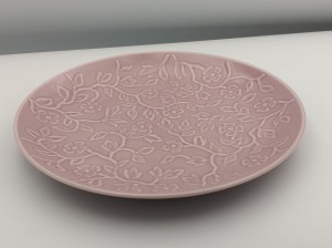 Lubiana talerz płytki 205mm Hanami jagodowy
