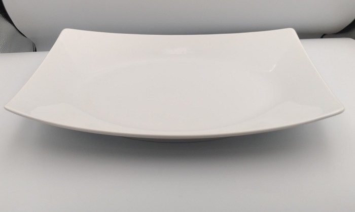 Półmisek owalny 33 cm Akcent Biały C000