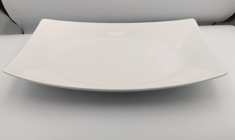 Półmisek owalny 33 cm Akcent Biały C000