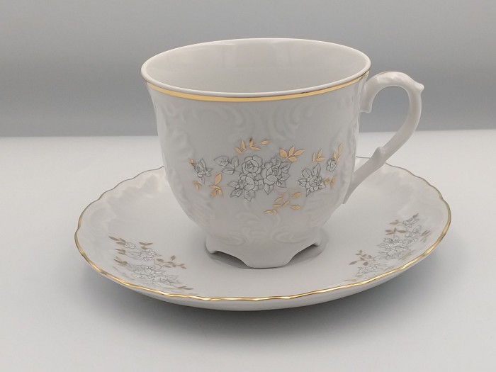 FILIŻANKA 250ml  ZE SPODKIEM ROCOCO  9705