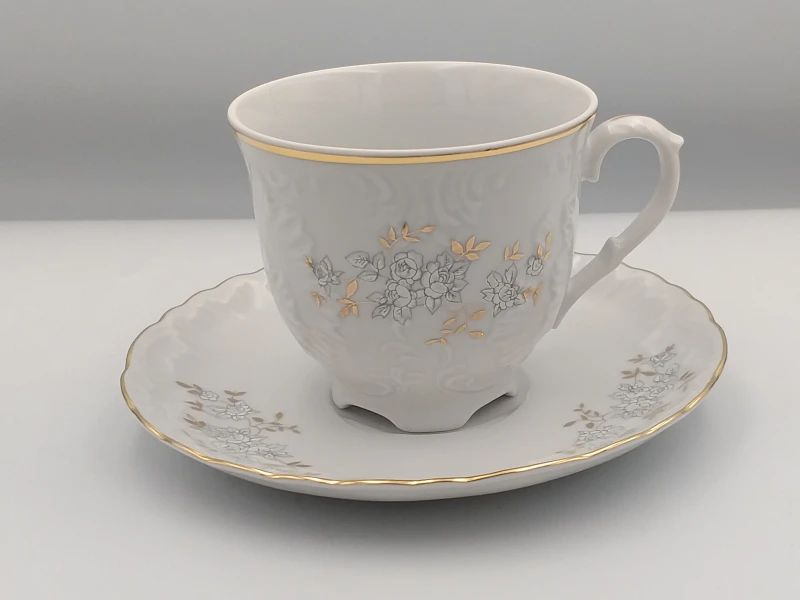 FILIŻANKA 250ml  ZE SPODKIEM ROCOCO  9705