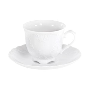 Filiżanka 250 ml  ze spodkiem Rococo Maria 0001