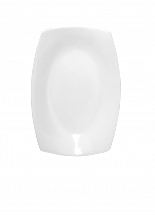 Rawier PÓŁMISEK  24,5 cm  Akcent Biały C000