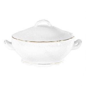 Waza 2700 ml Rococo Złota Linia 3604