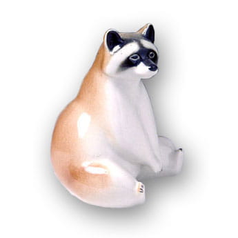 FIGURKA PORCELANOWA Jenot siedzący
