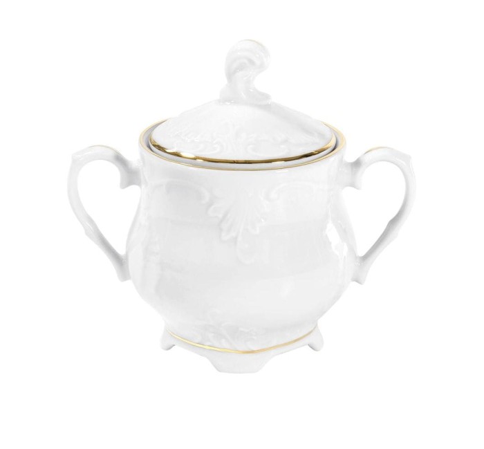 Cukiernica 400 ml Rococo Złota Linia 3604