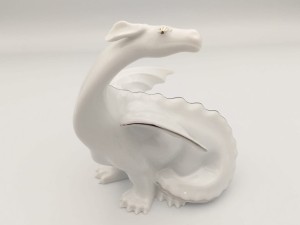 FIGURKA PORCELANOWA SMOK