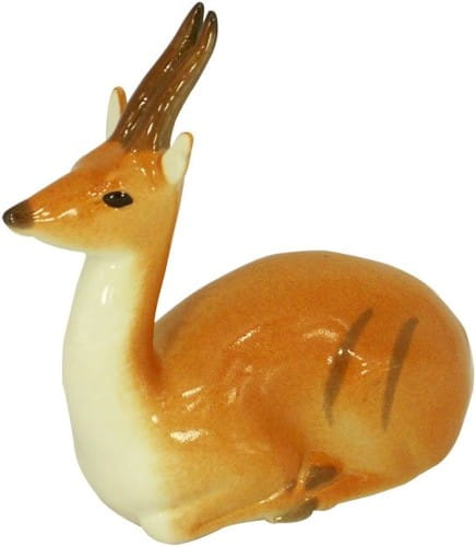 FIGURKA PORCELANOWA GAZELA