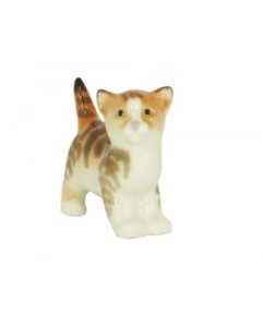 FIGURKA PORCELANOWA Kotek stojący