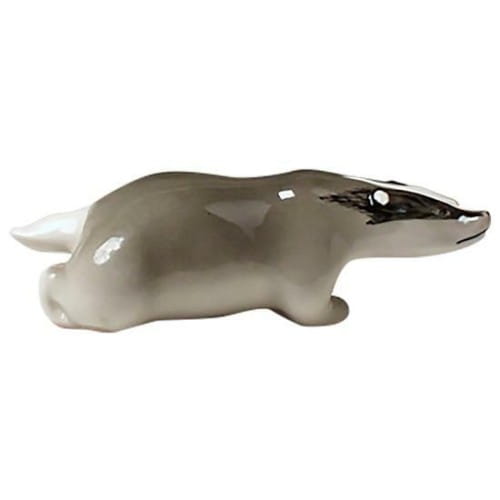 FIGURKA PORCELANOWA Borsuk