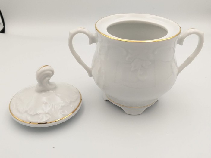 Cukiernica 250 ml Rococo Złota Linia 3604