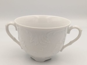 Bulionówka 330 ml Rococo Maria biała 0001