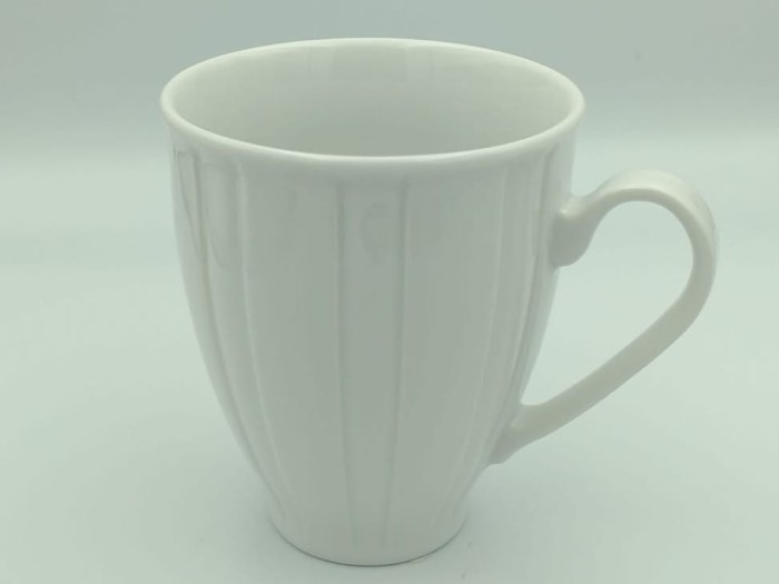 Kubek 380 ml Oktawa biała 0001
