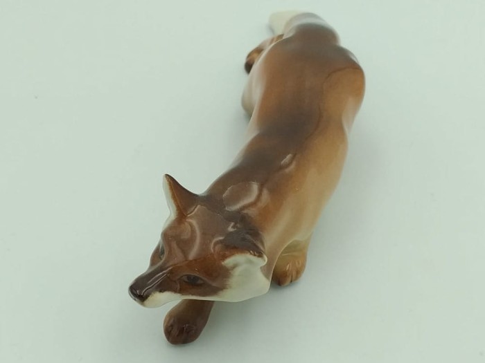 FIGURKA PORCELANOWA LISICA